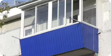 Остекление с выносом