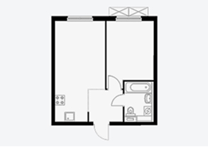 Однокомнатная квартира